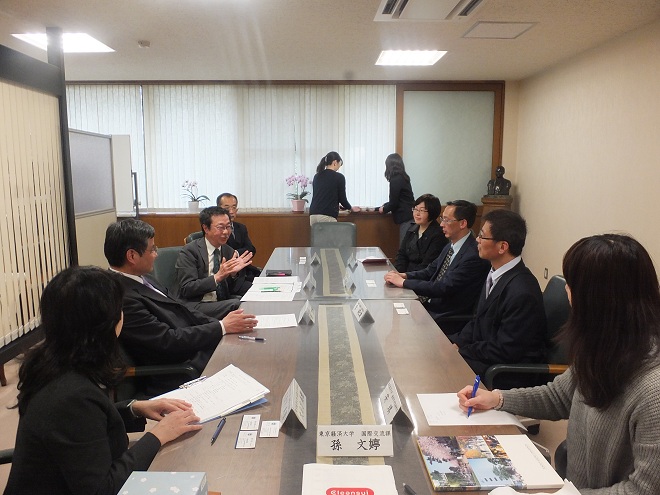 yl7703永利集团代表团赴日本高校交流访问